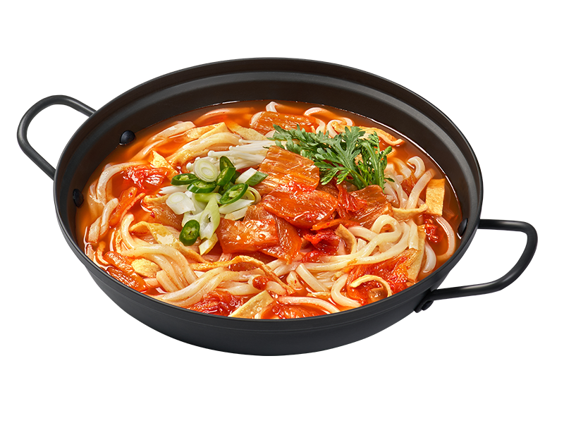 김치우동