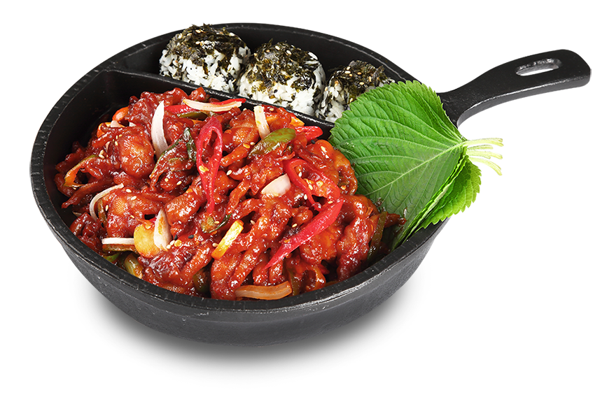 Grilled chicken foot